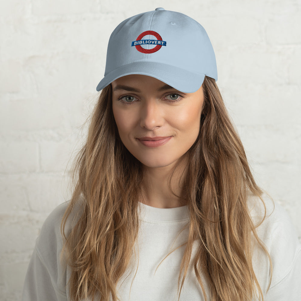 London-Themed Bibliovert Baseball Hat