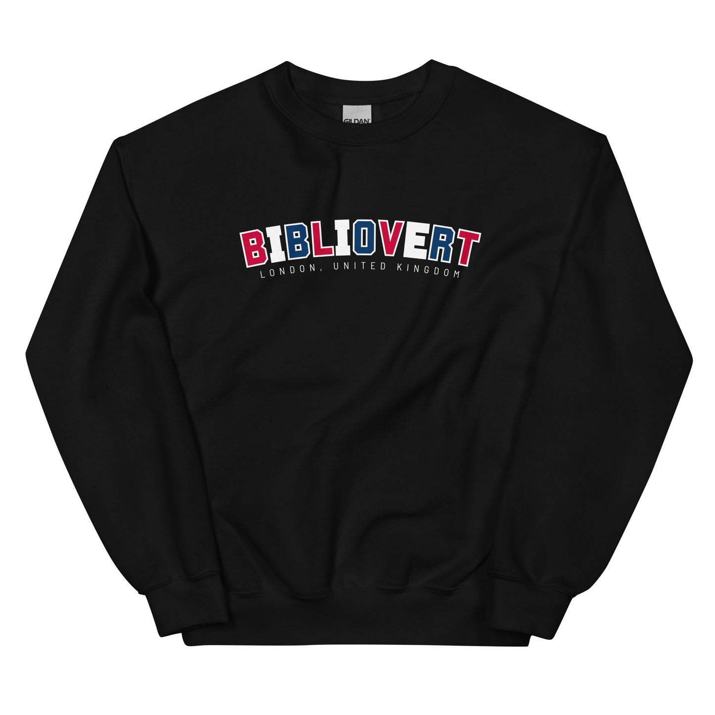 London-Themed Bibliovert Crewneck Sweatshirt (Dark Colors)