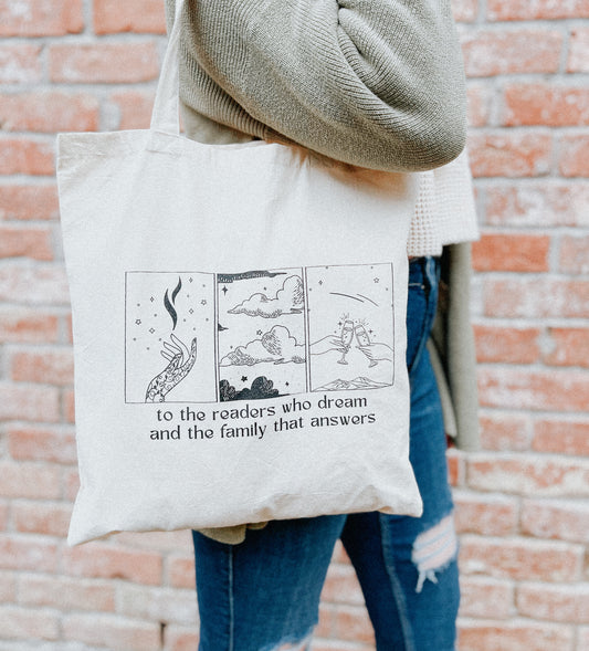 To the Readers Tote Bag