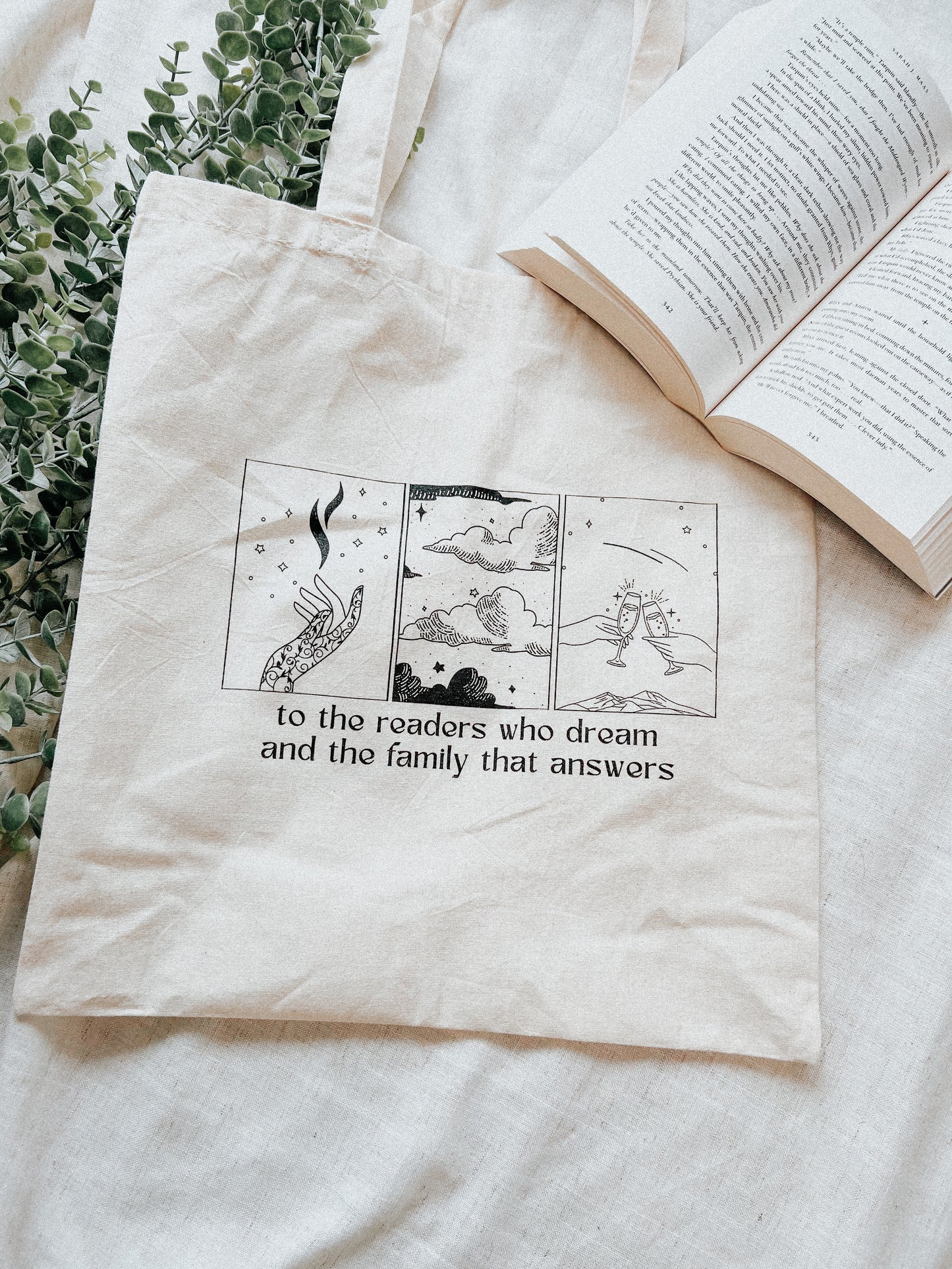 To the Readers Tote Bag