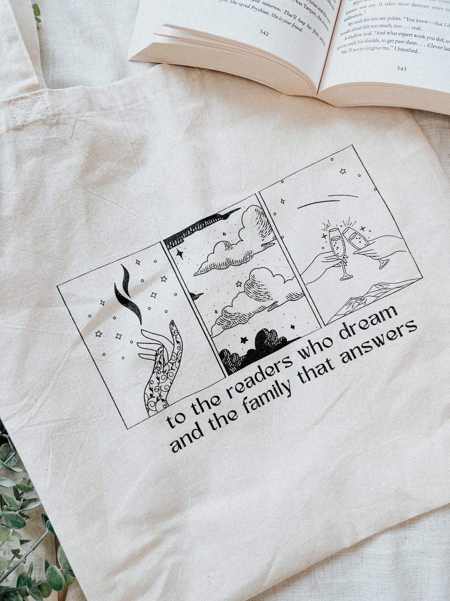 To the Readers Tote Bag