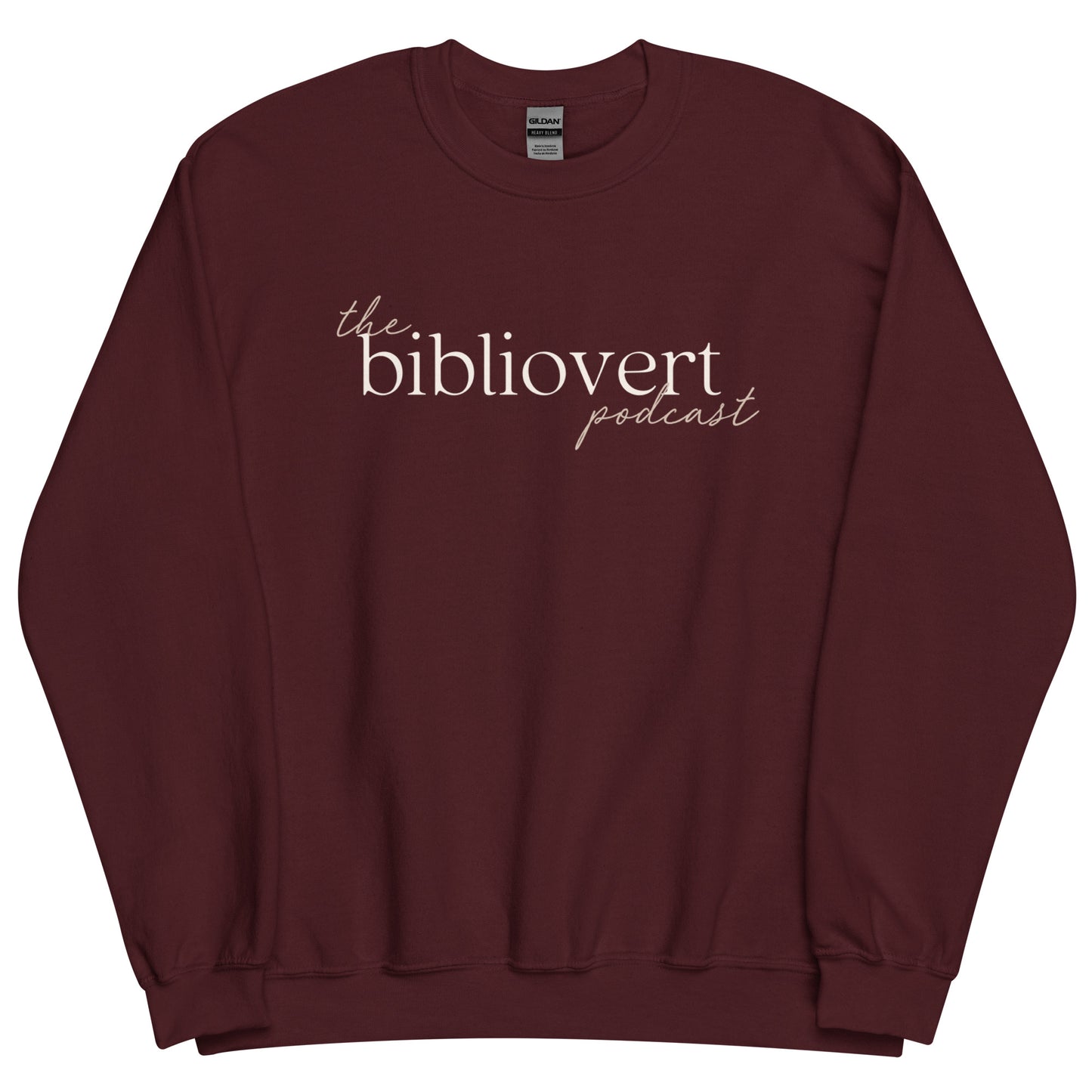 Bibliovert Podcast Unisex Crewneck Sweatshirt